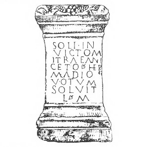 Altar from Sarmizegetusa by Hermadio